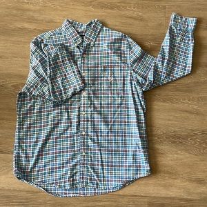 Chaps Bright & Colorful Button-Up - Soft, Lightweight, Breathable Material